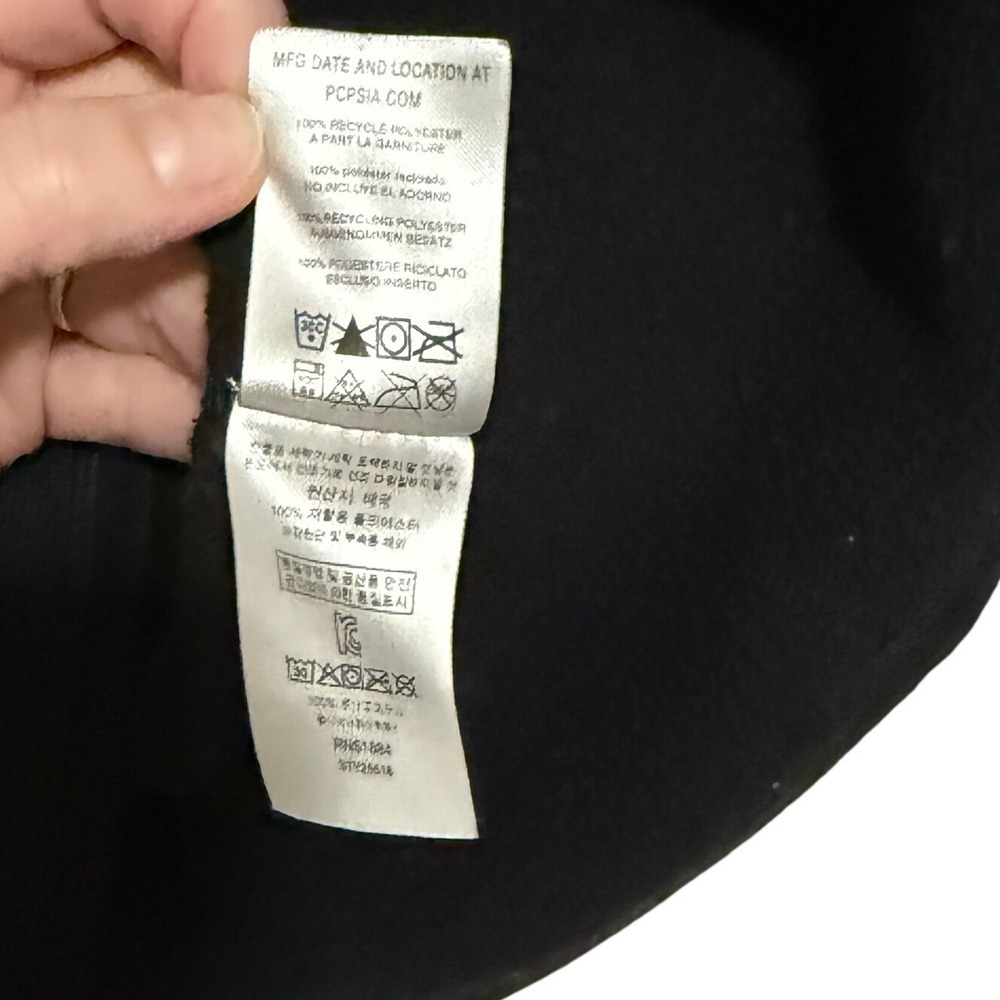 Patagonia‎ Dark Gray Ribbed Fleece Quarter Zip Pullover Women's XS - Picture 5 of 7